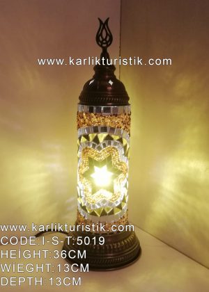 Mosaic Hand Made Lamp,Mosaic Lamp,Table Lamp,  Patterns Living Room,Bedroom,Sofa I-S-T 5019