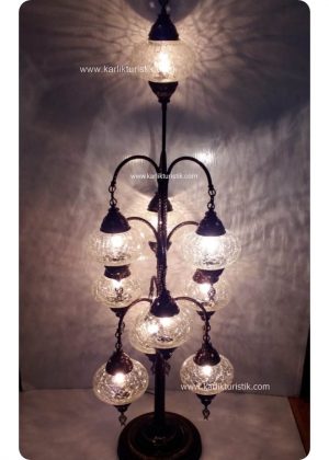 Ottoman and Seljuk style authentic floor lamp 9+1 for Boutique hotel Lİghts