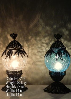 Filigree Lamp  Bedside Lamp Floor Table Lamp Copper Turkish Light Lampshade Bedroom Home Decor Living Room - F-T-212