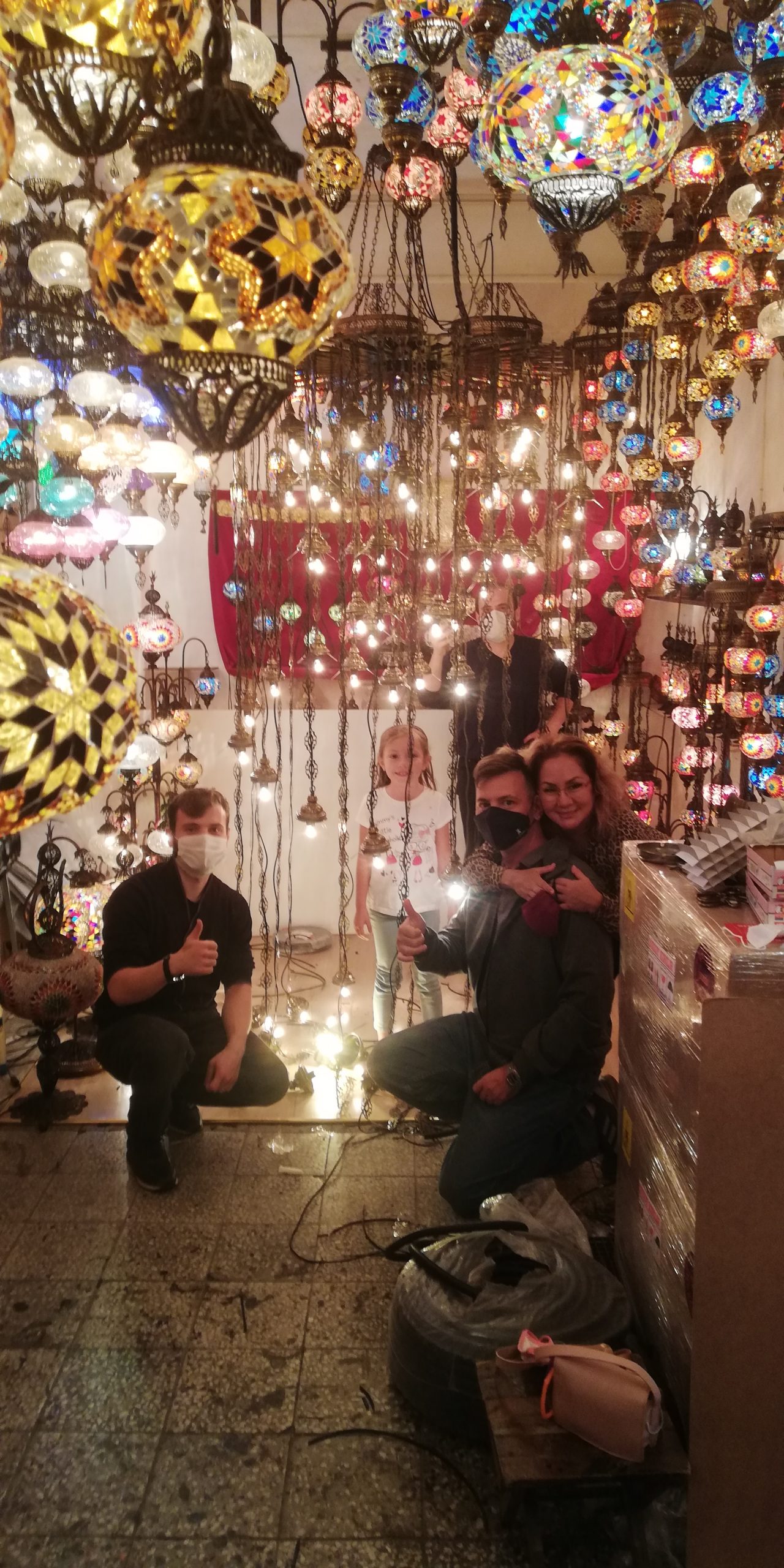 Edmonton Handmade Mosaic Lamps