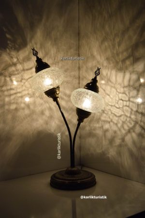 Turkish Lights Table Lamp Decorative Gift Decor Lamps double tulip style
